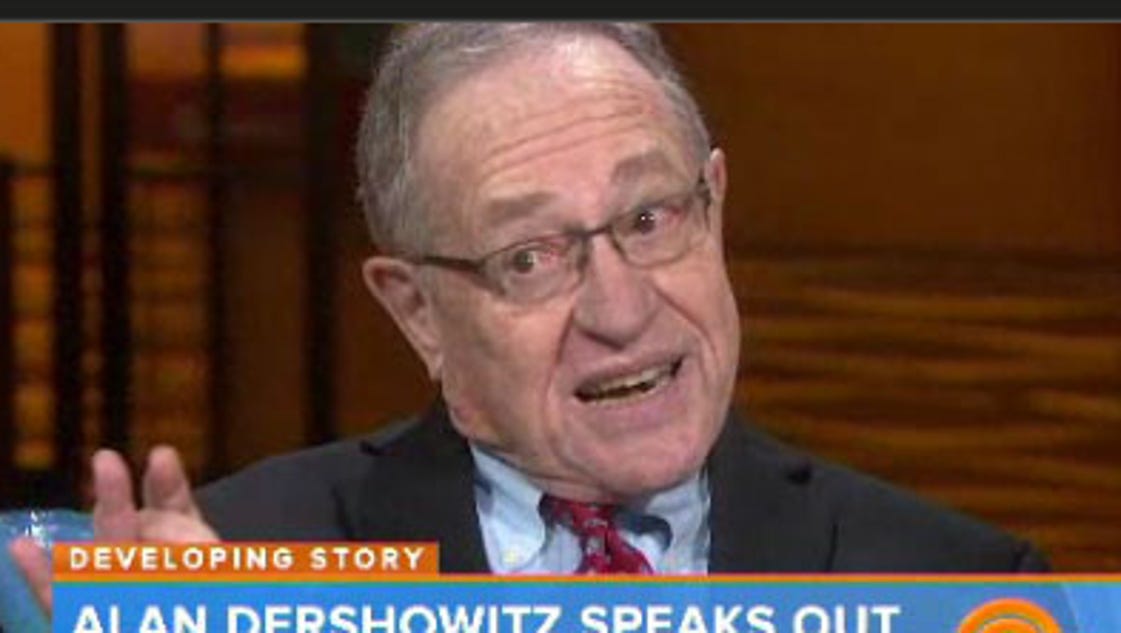 Dershowitz On Sex Slave Case Im Hiding Nothing