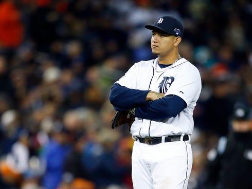 Miguel Cabrera and the Tigers on the brink of elimination.