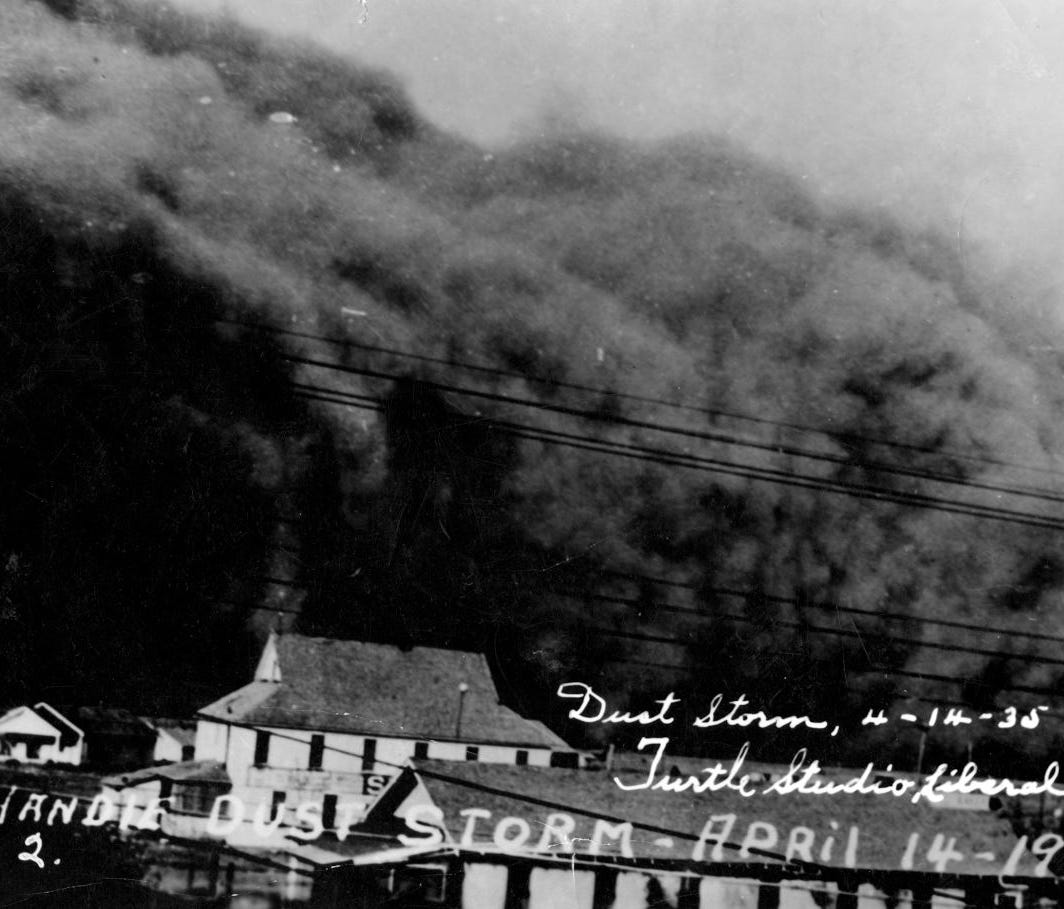 The Black Sunday Dust Storm of April 14, 1935