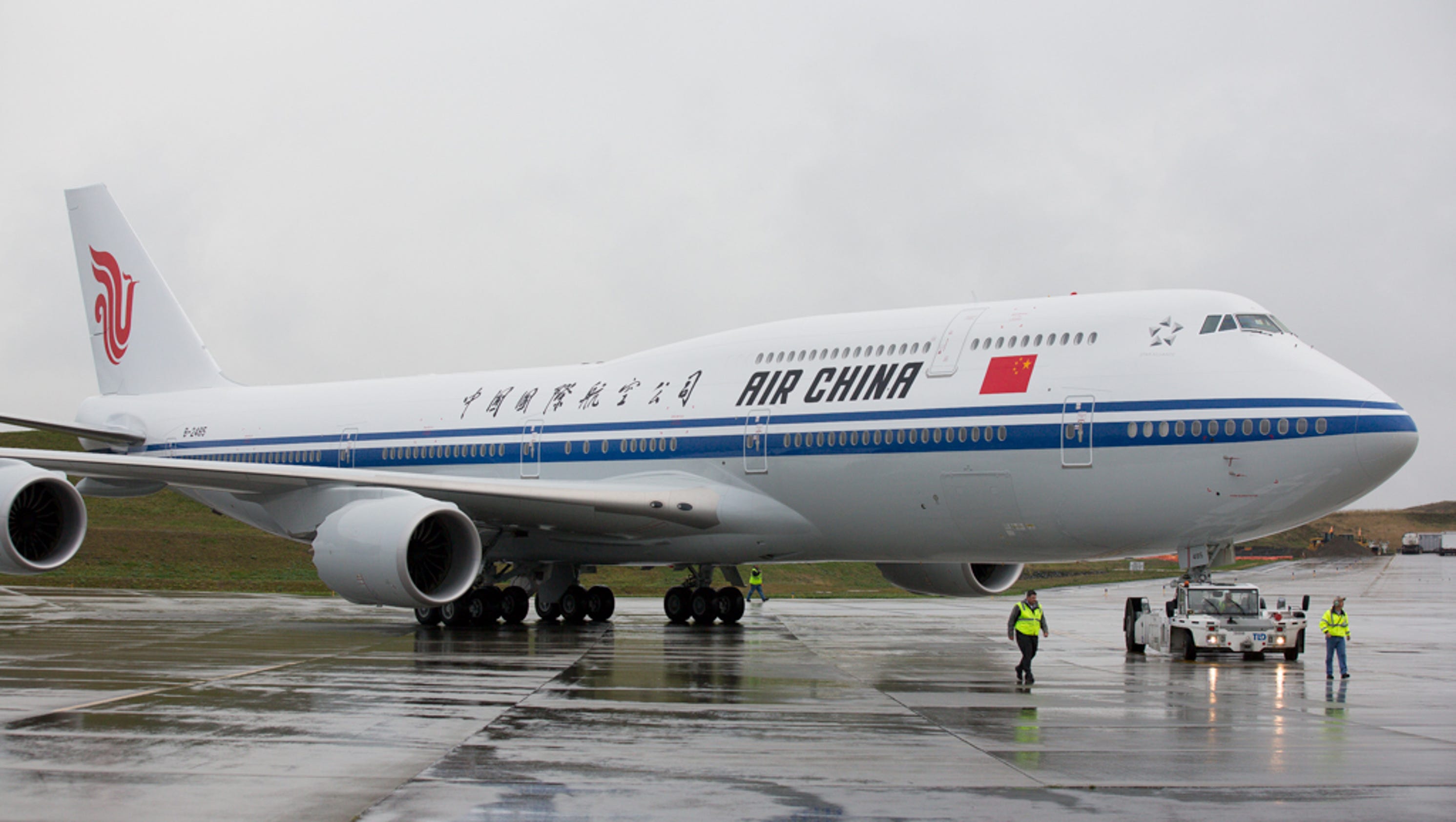 Air China takes delivery of Boeing's 7478i