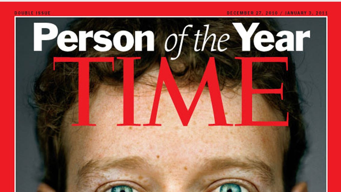 Recent 'Time' Person of the Year winners