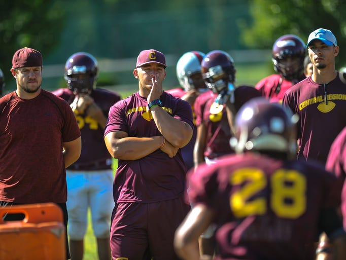 central-regional-high-school-football-practice