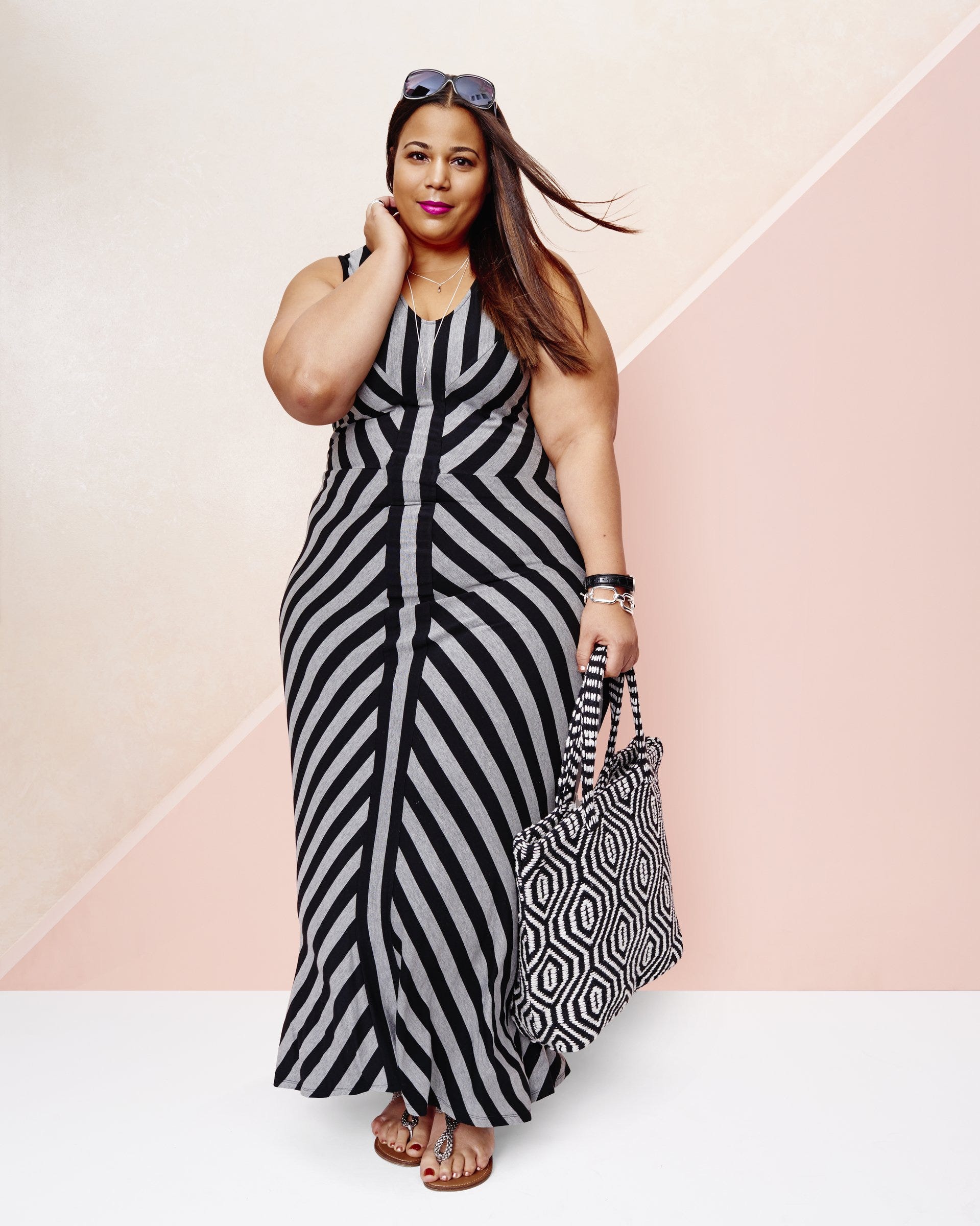 Flowing plus size dresses