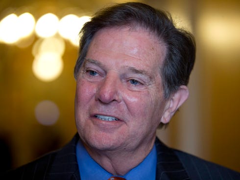 Former House majority leader Tom DeLay