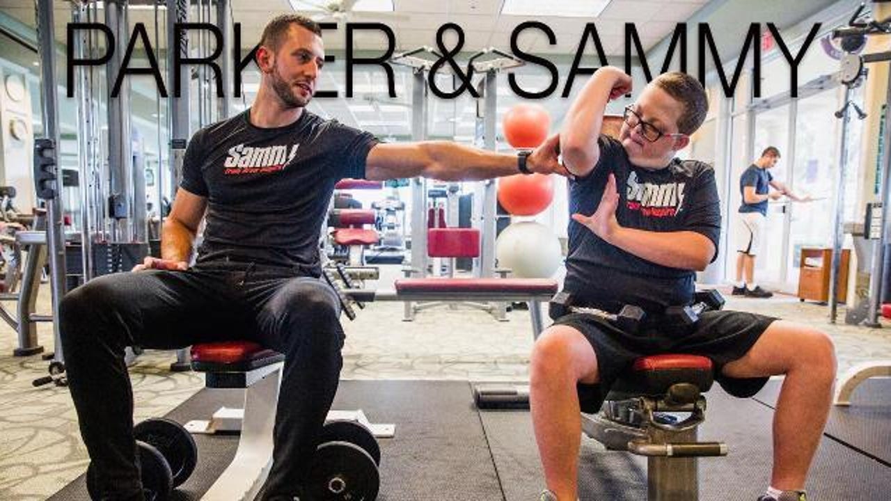 Teen with Down syndrome finds brotherhood with personal trainer