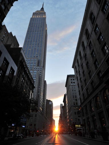 Manhattanhenge is back. Take a look at past and present photos of the dramatic event, and be sure to submit your own photos and videos to USA TODAY's Your Take at yourtake.usatoday.com.