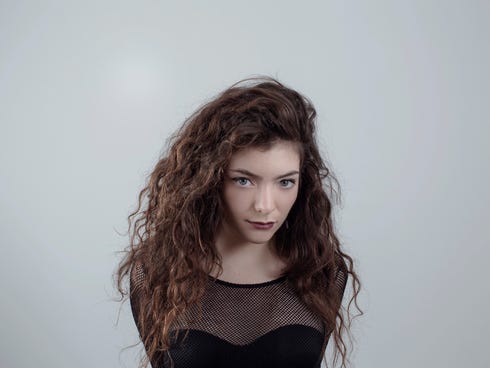 Lorde says her song 'Royals' was inspired by listening to a lot of Top 40 and hip-hop,