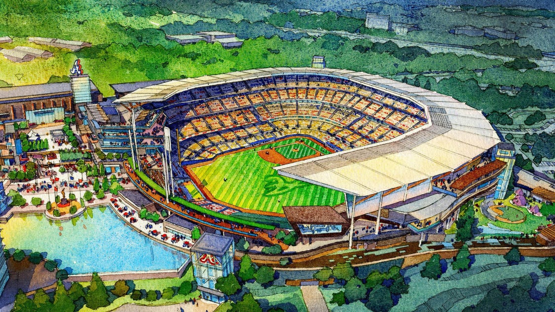 Braves' new stadium has a name _ SunTrust Park