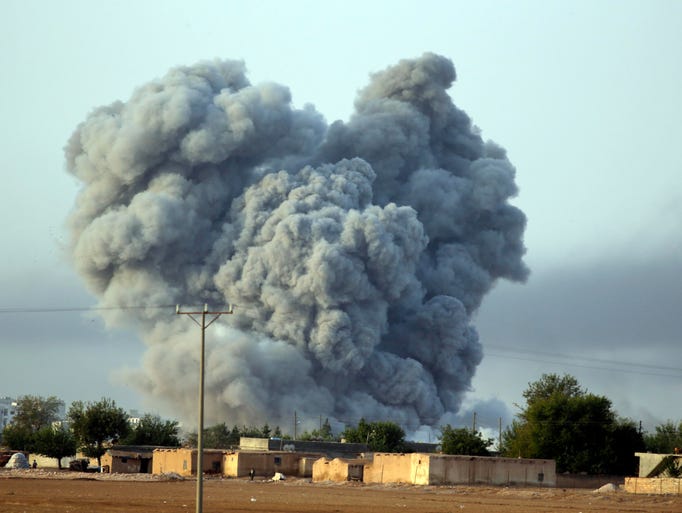 U.S. And Arab Allies Launch Airstrikes Against ISIL In Syria