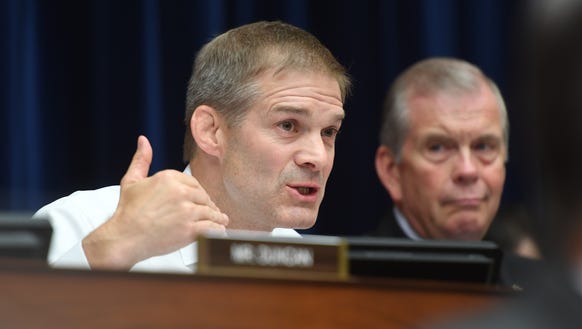 Jim Jordan, R-Ohio, questions FBI Director James Comey