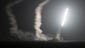 The U.S. Navy guided missile cruiser USS Philippine Sea launches Tomahawk cruise missiles on Sept. 23 against Islamic State targets in Syria.