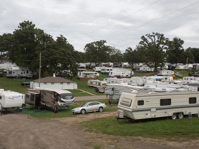 10 photos Camping at Iowa State Fairgrounds