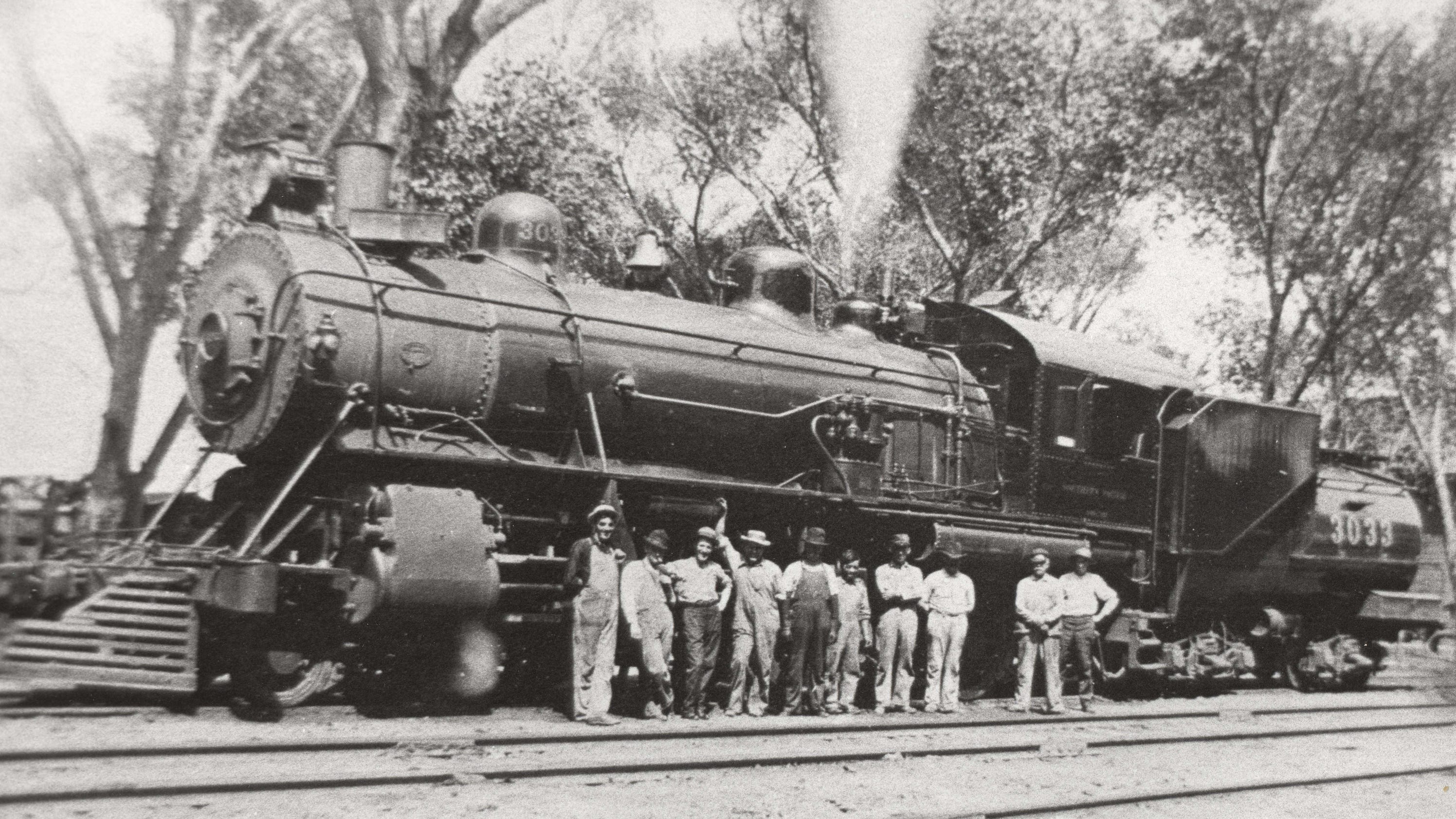 Southern Pacific Railroad made path through the wild