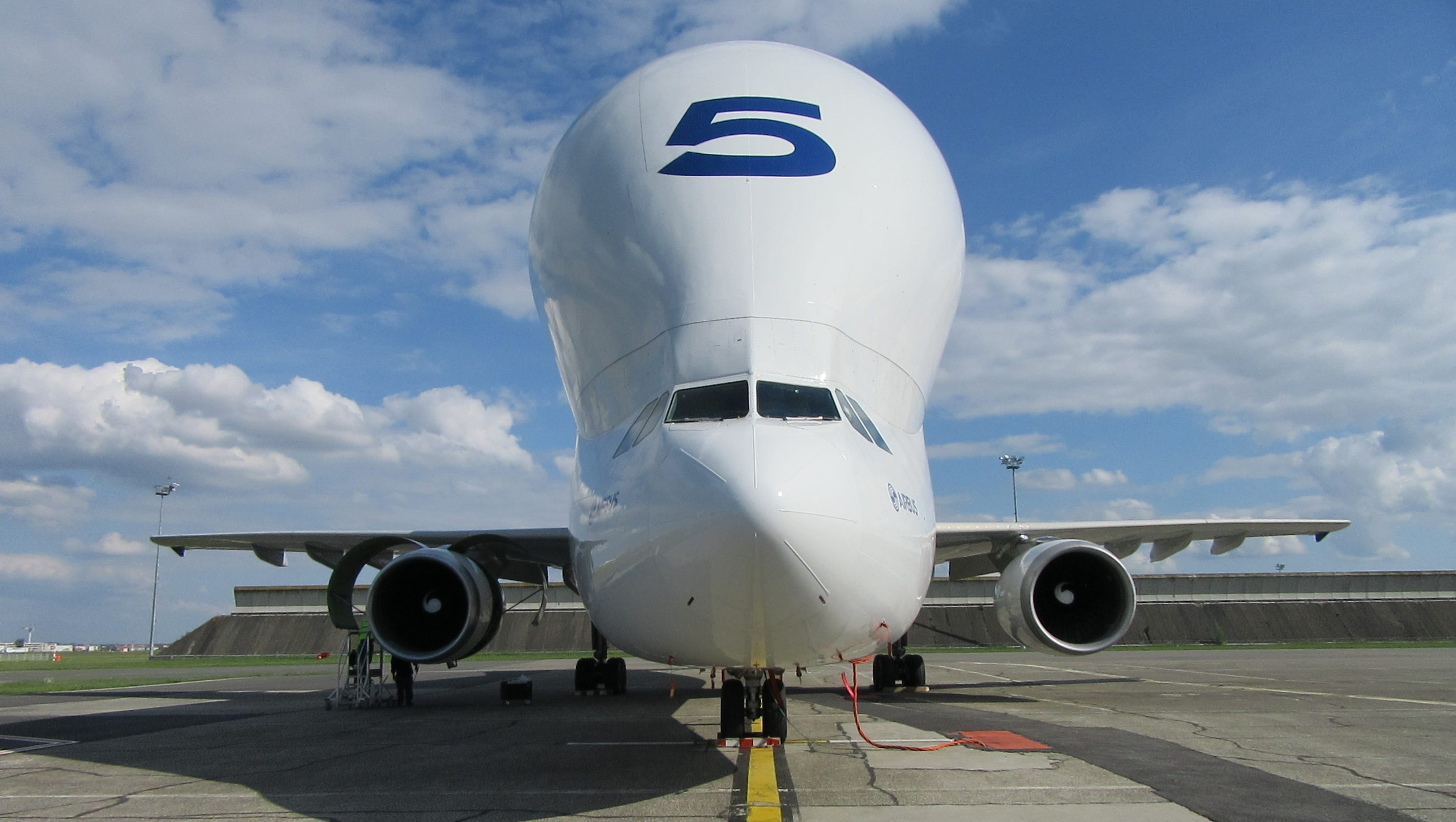 A Look At The Airbus 'beluga' Super Transport Aircraft