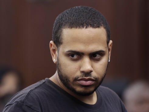 Christopher Cruz, 28, of Passaic, N.J., was charged in a New York criminal court Oct. 2, 2013 with reckless driving involving an encounter with the driver of an SUV that turned into a videotaped high-speed chase.