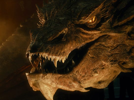 From the Hobbit Smaug the Dragon