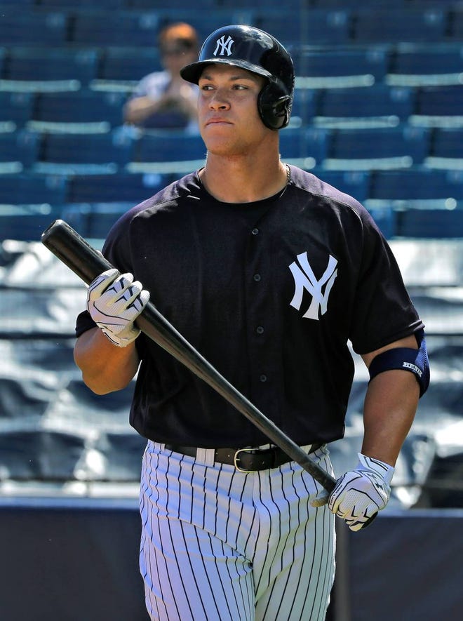 Aaron Judge has learned to make small adjustments to get big results - The  Athletic