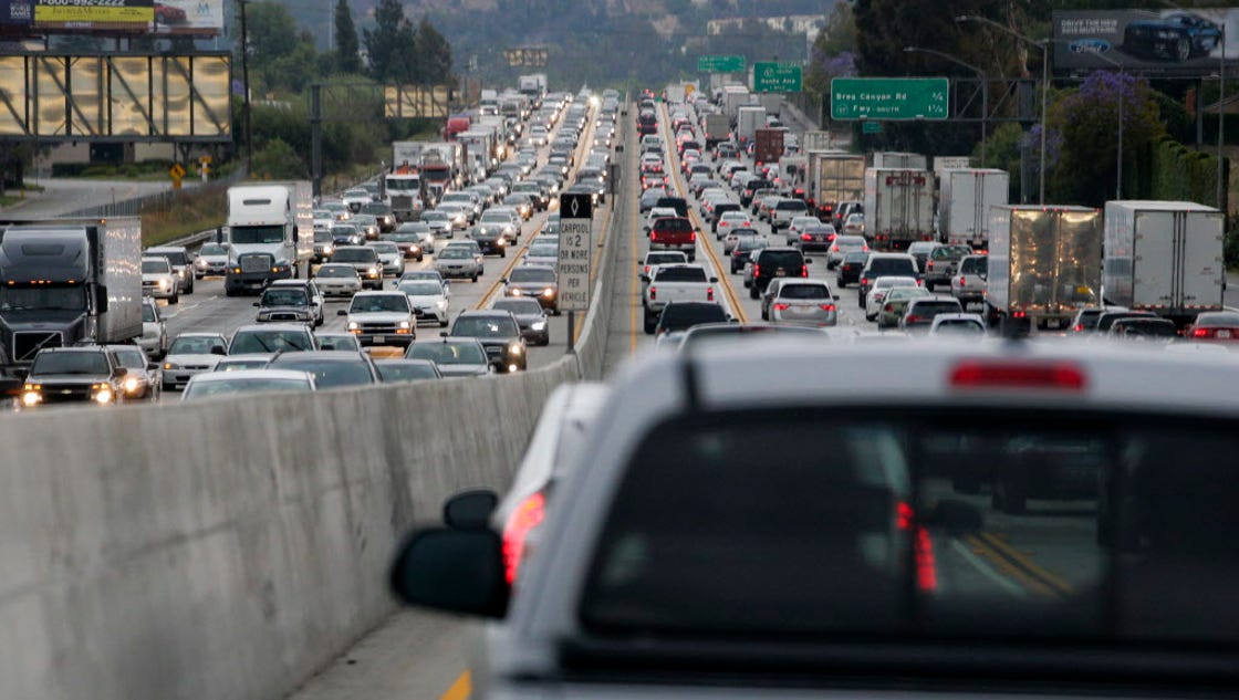 Rush Hour Delays Doubled Over 30 Years Dc Tops La New York And 