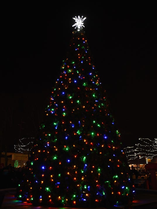 Tree lighting makes Garden City shine