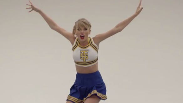Taylor Swift Shares Outtakes From Shake It Off Video