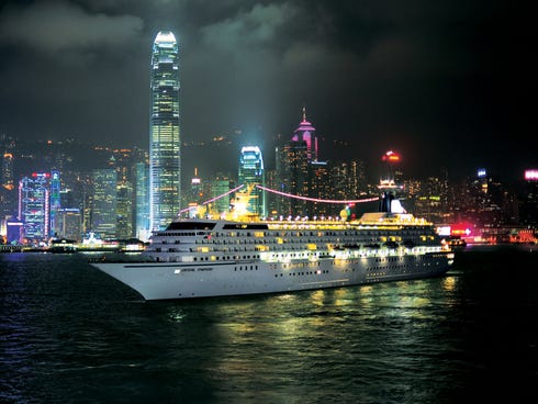 If your New Year's resolution is to cross a few places off of your bucket list, consider a world cruise. You can sail to Hong Kong in style.