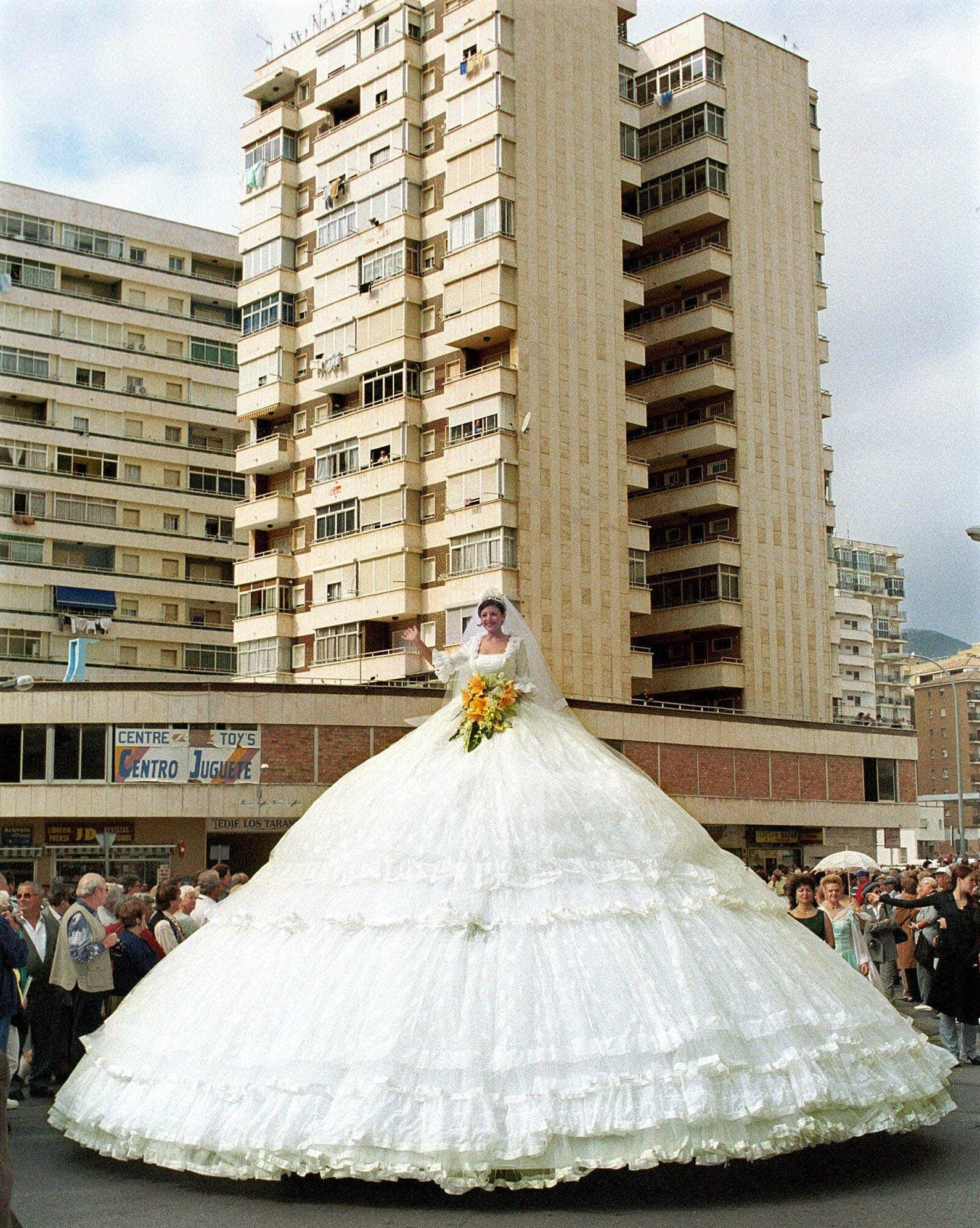 flying with wedding dress