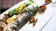 Café Milano’s branzino, which is available roasted