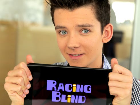 Asa Butterfield shows 