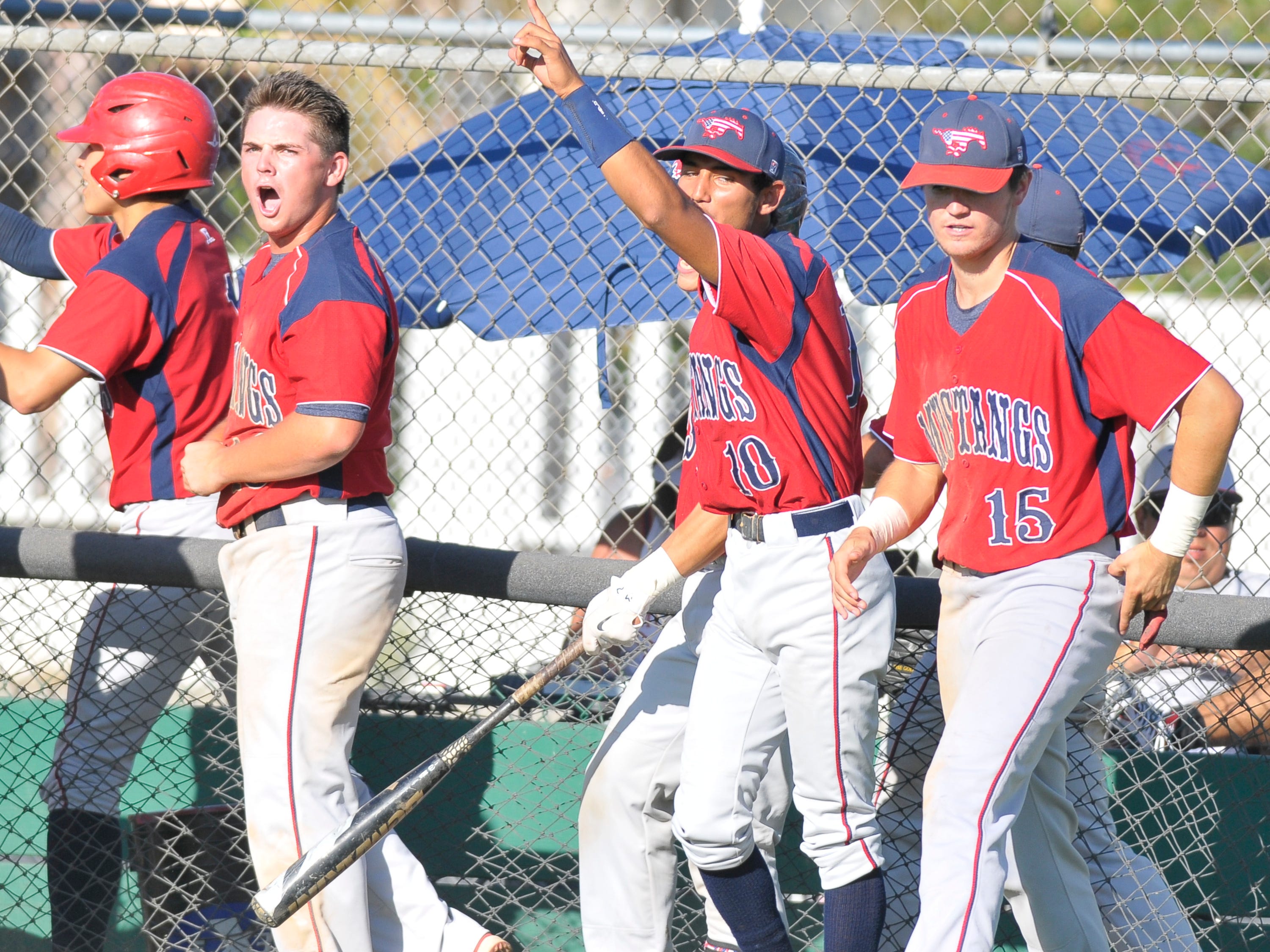 Baseball: Mustangs Move Into EYL First-place Tie | USA TODAY High ...