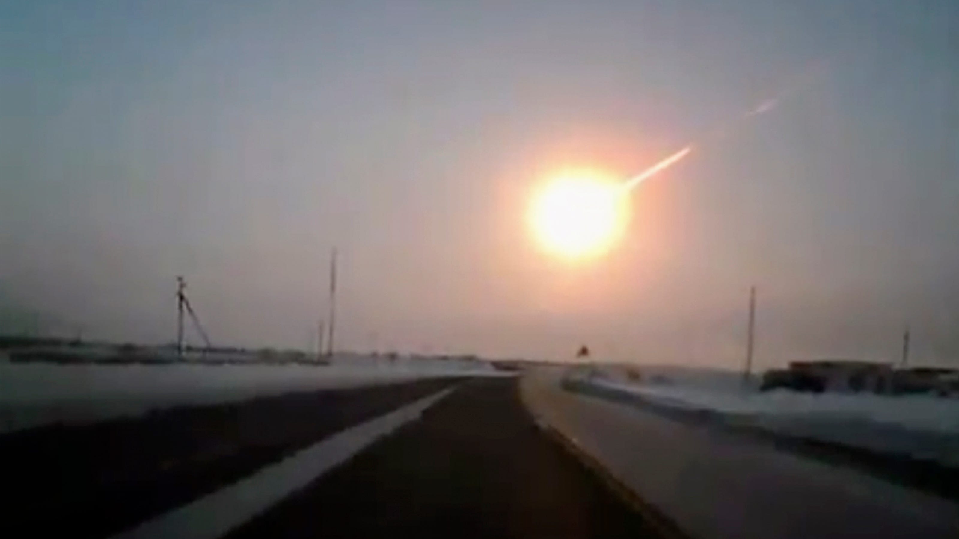 Meteor Explodes In Sky Injures Hundreds Feb