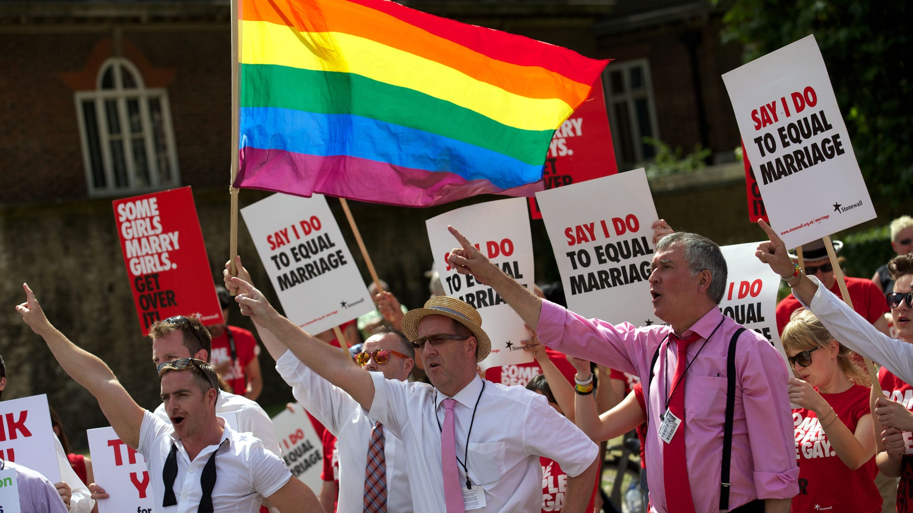 Same-sex marriage legalized in England, Wales