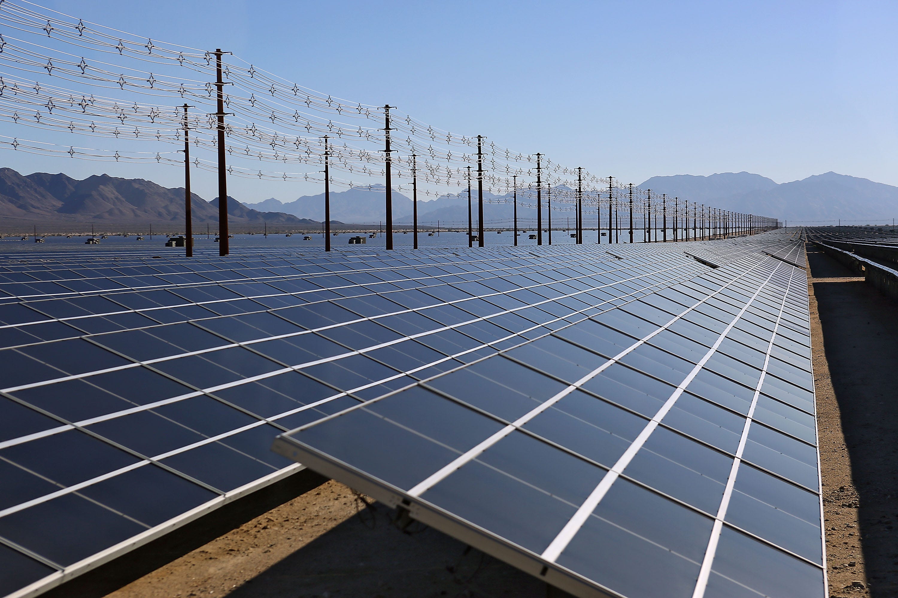 Worlds Largest Solar Plant Opens In California Desert