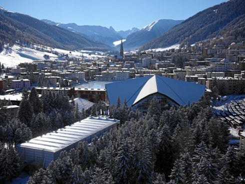 The ski resort of Davos attracts the global political and business elite each year for the annual meeting of the World Economic Forum.