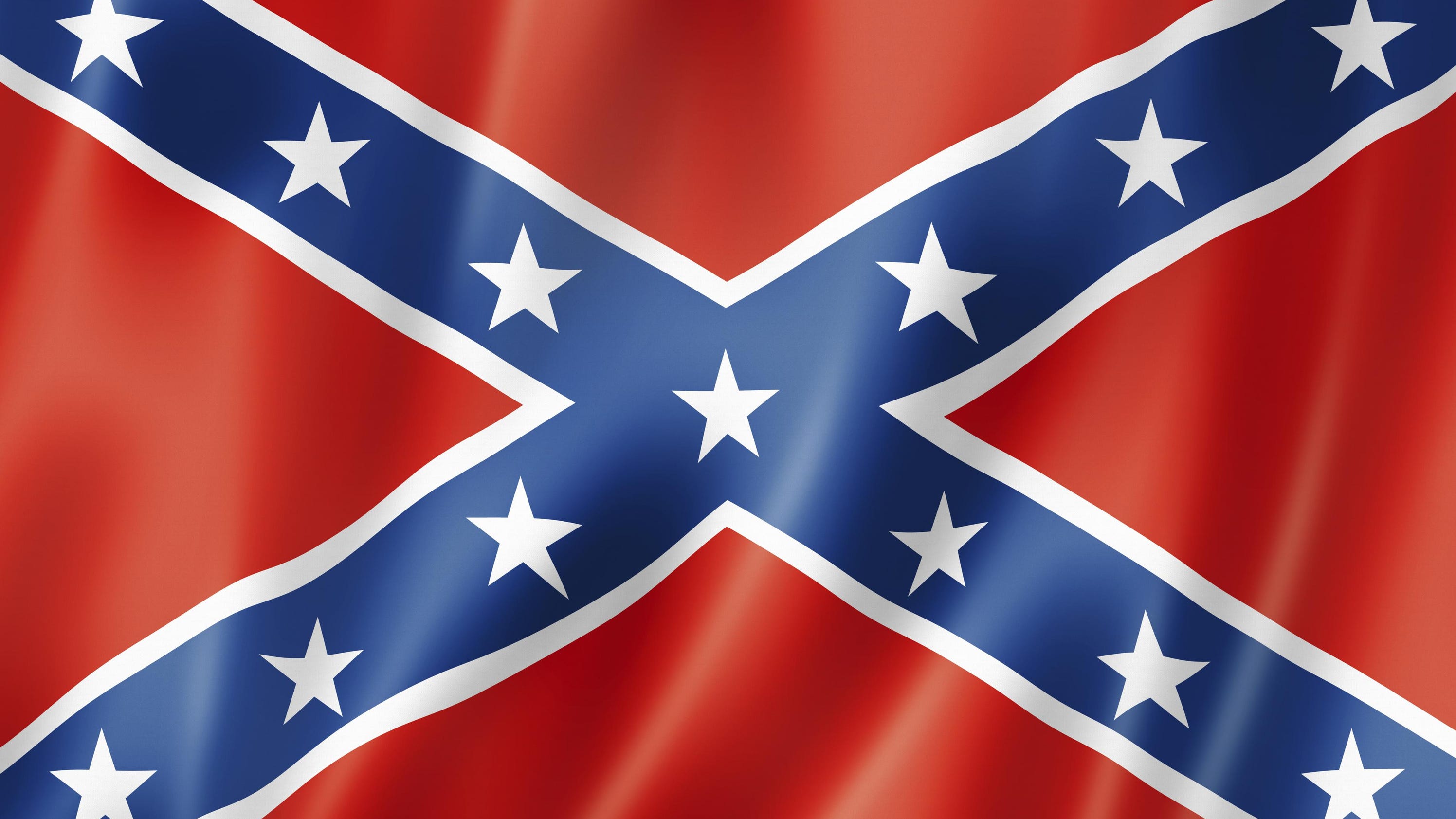 Confederate Flag Waving At Trump Rally Disturbing