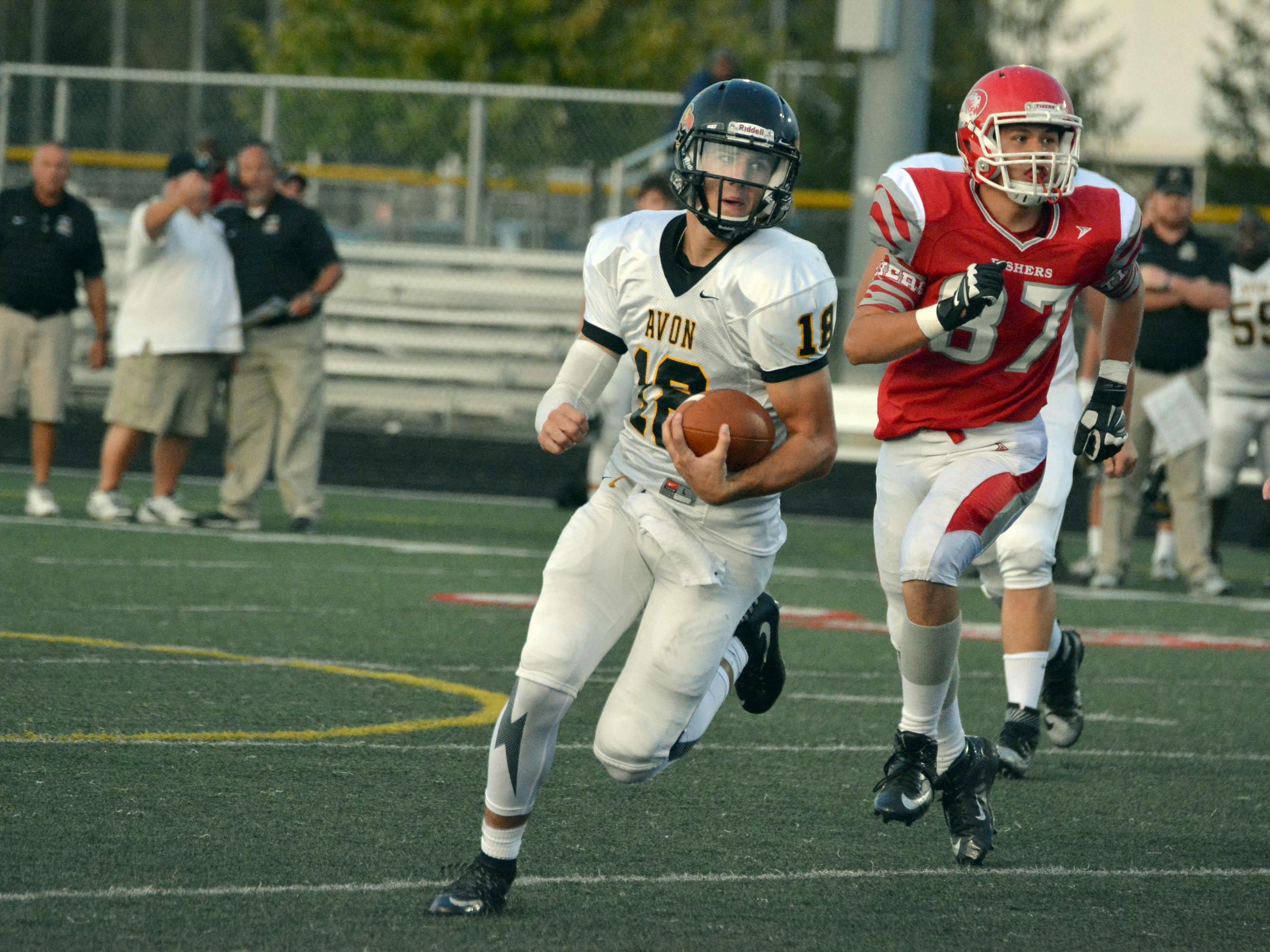HS football Fishers falls short as Avon pulls away with balanced