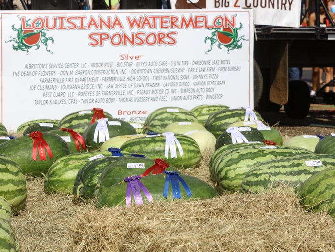 Farmerville celebrates summer, watermelon