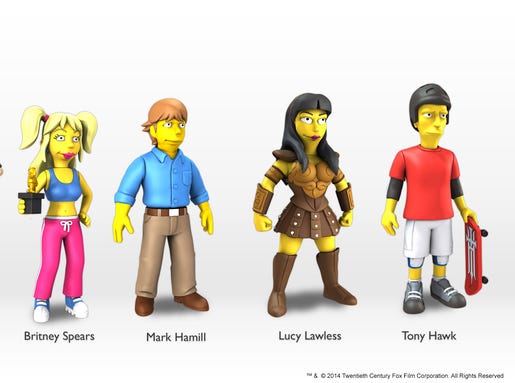 simpsons celebrity figures