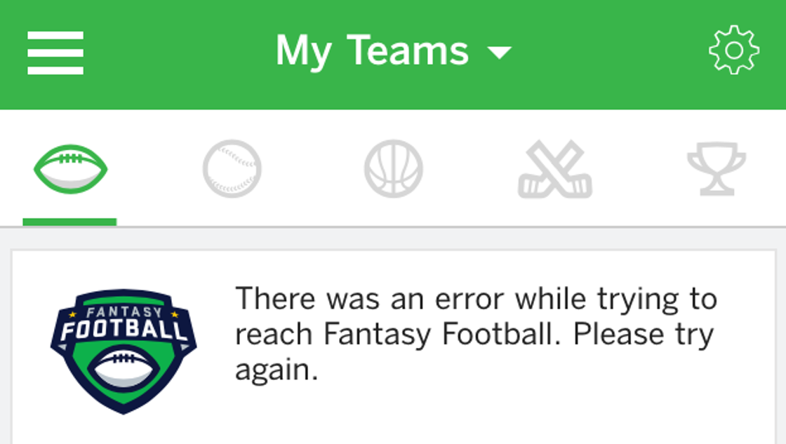 ESPN's Fantasy Football app crashed and people lost their minds