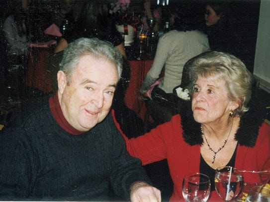 Edward Friel, left, and his wife, owned a family cabinetry