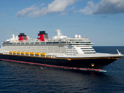 Disney Cruise Line's 2,500-passenger Disney Dream debuted in 2011.