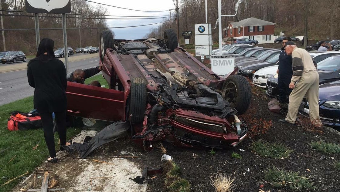 All lanes reopened after Route 9 crash