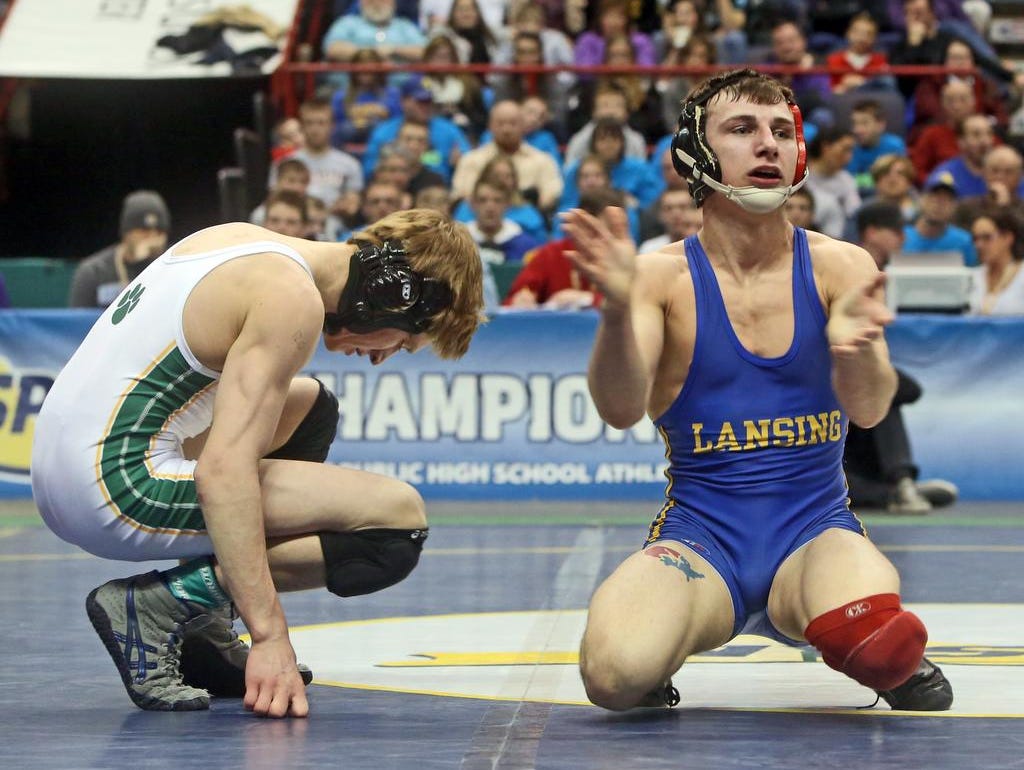 Burkhart, Overhiser win state wrestling titles USA TODAY High School