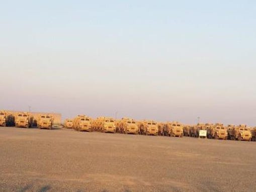 العراق يستلم الوجبة الاولى من عربات MRAP من الولايات المتحده  635561500030303087-MRAPS