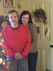 Gene Quinter and Dawn Forsythe, pictured on Dec. 17,