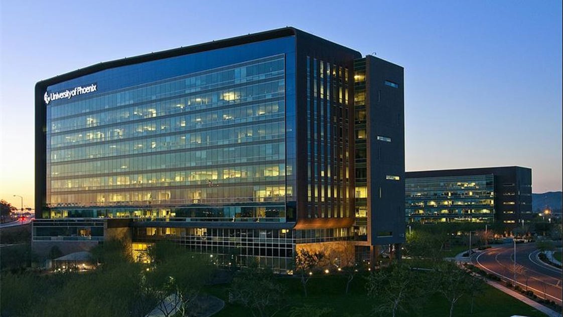 University Of Phoenix Parents Hq Sold For 183 Million