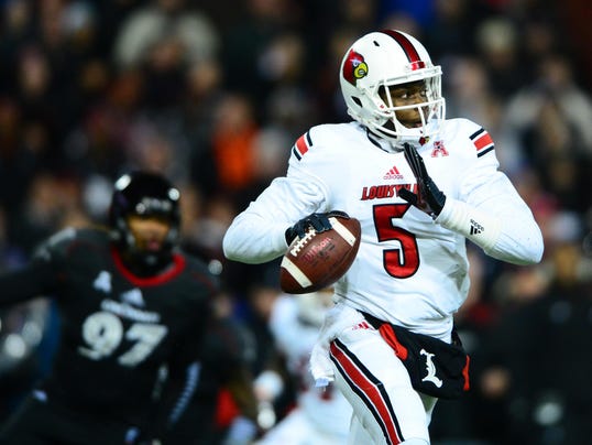 Teddy Bridgewater football card (Louisville Cardinals, Big East