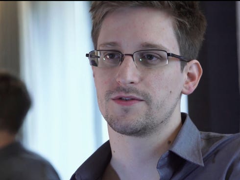 National Security Agency leaker Edward Snowden, in Hong Kong.