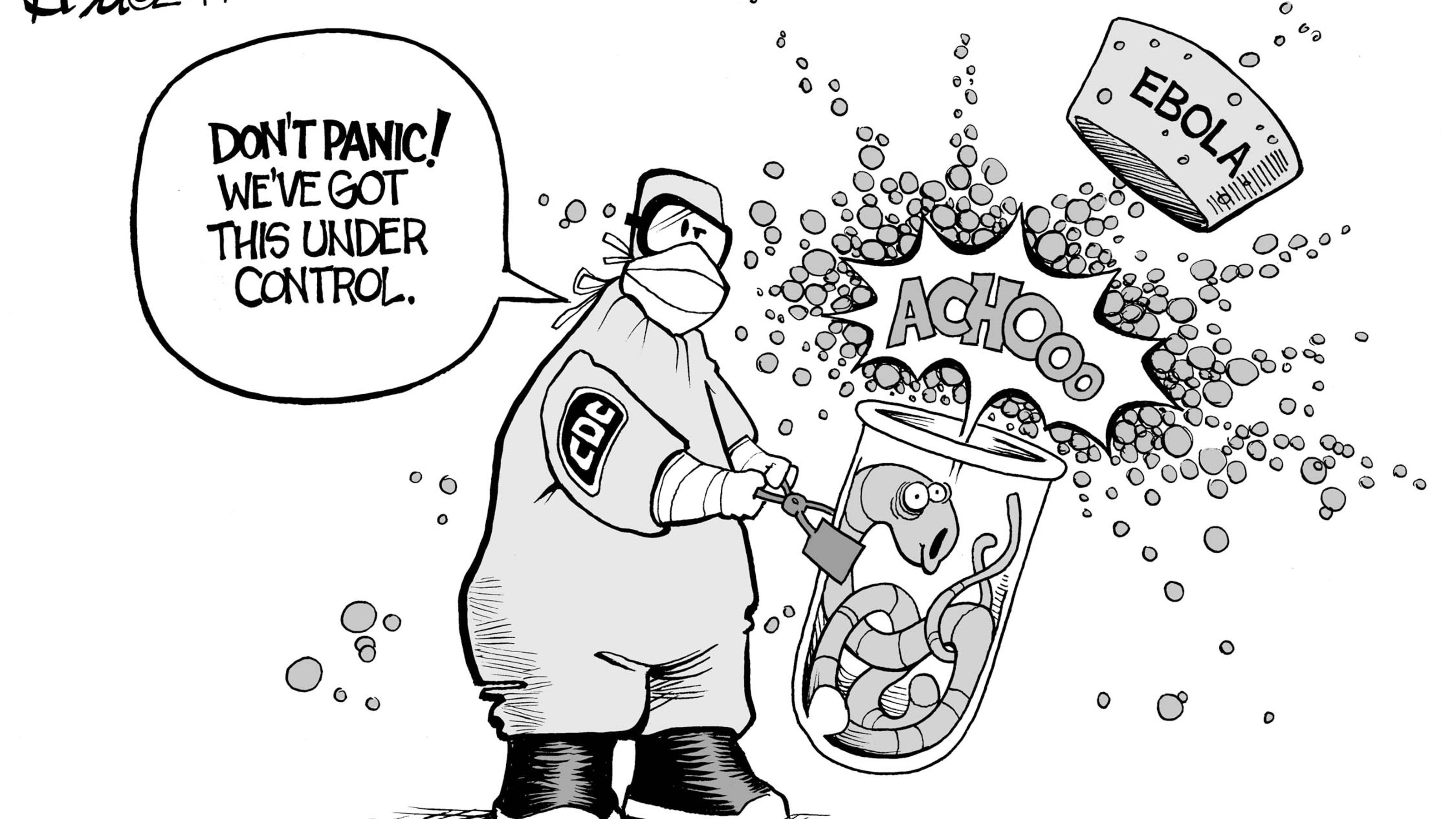 CARTOON: Ebola blunders