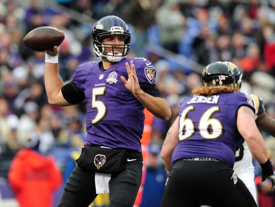 On a team dominated by defense, Joe Flacco has been