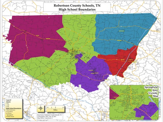 Robertson County School Board approves rezoning plan